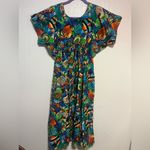 Geoffrey Beene Colorful Printed Midi Dress Photo 2