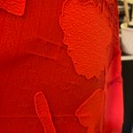 Waverly Grey Halter Keyhole Red Jacquard Flapper Cocktail Dress Photo 10