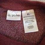 Harry Potter Wizarding World Of Sweatshirt Junior XL Pullover Maroon Photo 5