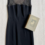 L'Agence Bateau Neckline Black Sheath Dress Photo 0
