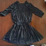 Zadig & Voltaire Black Satin Dress with Ribbon Photo 1