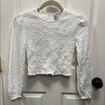 Urban Outfitters  Smocked long sleeve crop-XS Photo 0