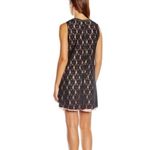 Diesel women's S nylon lace double belted embellished neck "D-IRIS" dress Photo 1