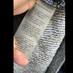 T By Alexander Wang Set Blue Striped Long Sleeve Sweatshirt and shorts XS Photo 4