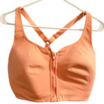 Athleta Advance Zip Front Bra, Size 36DD Photo 0