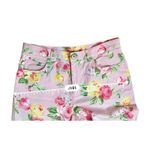 Ralph Lauren Lauren Pink Floral Flat Front Cropped Pant 10 Cottage Flower Spring Photo 5
