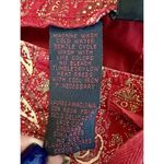 Ralph Lauren Lauren Red Green Cream Paisley Cropped Straight Leg Chinos Size 8 Photo 9