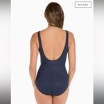MiracleSuit Pin Point Oceanus One Piece Swimsuit Photo 1