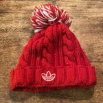 Adidas  red Nebraska beanie Photo 0