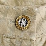 St. John  Sport Tan Jacquard Pants Size 2 Textured Straight Leg Animal Print VTG Photo 7