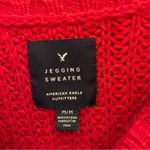 American Eagle  Jegging Sweater‎ Red Medium Photo 2