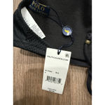 Ralph Lauren Polo  Black Halter‎ Crochet Lace Bikini Top Size S NEW Photo 3