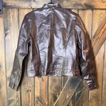 Leather King Leather Jacket Brown Size XL Photo 1