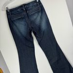 Zana Di Y2K Dark Wash Flare Boot Jeans Sz 11 Faded Patch Pockets Photo 11