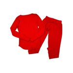 P.J. Salvage  - Textured Essentials Lounge Set in Red Photo 1