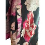 Bryn Walker Floral Marcella Jacket Coat Size Large Pink Black Oversize NWT Photo 5