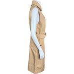 by Stacy London Sleeveless Regular Trench with Adjustable Belt Kacki X Photo 2