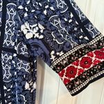 Westport ‎ Blue And Burgundy Dress Size 12 Photo 3