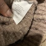 Madewell  Sweater Womens Sz Medium Brockton Bobble Rust Brown Pom Pom Shirt Photo 3