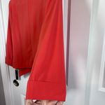 A Byer Women Orange Crop Blazer Sz M NWT made in Indonesia Long Sleeve Photo 11