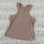 LNA  Alissar Ribbed Tank Top Nude (Small) Photo 1