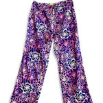 Vera Bradley Cotton Pajama Pants “Katalina Pink” Floral Pattern size Large Photo 0