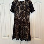 Bobeau ‎ Black Lace Dress Size Medium Photo 1