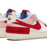 Nike 
Air Force 1 Low Shadow "Red Cracked Leather" sneakers C10919-108 New Photo 3