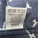 Foxcroft  Bird Print Women's Button Front Navy Blue Shirt Size XXL 3/4 Sleeve Photo 9