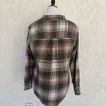 SO  Women's Plaid Button Down Shirt - Pink and Gray Photo 1