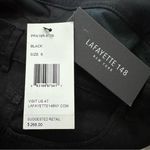 Lafayette 148 NWT  New York Thompson Bootcut Pants Black Cotton Size 6P Photo 3