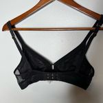 Lively Black & Pink Bralette light weight abstract pattern strappy size small Photo 1