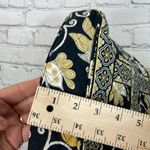 Vera Bradley  Quilted Tote Bag Black and Yellow Photo 10