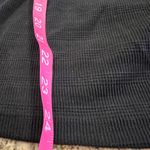 NU Denmark Black Ribbed Turtleneck Wrap Top with Cut Outs long sleeve NWT Photo 5