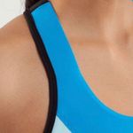 Lululemon Cardio Kick Tank Beach Blanket/Blue Aquamarine/Black Tank Top 12 Photo 9