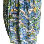 Wild Fable -BLUE FLORAL SUNDRESS-SIZE SMALL Blue Hawaiian print sundress, smocked back, adjustable straps, excellent condition Measurements: Bust: armpit to armpit 17-18 inches Waist: side to side 15-17 inches Length: shoulder seam to bottom 33 inches Photo 6