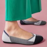 Rothy's The Flat Captoe Dove Grey Size 8.0 Photo 2