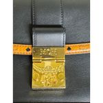 MCM NWT Small Tracy Shoulder Bag in. Leather Visetos Mix Black Photo 8