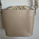 Pulicati Italian Genuine Leather Crossbody Drawstring Closure Adjustable‎ Strap Photo 3