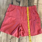Columbia Women’s Small Nylon Berry Red Pockets Elastic Waistband Shorts Summer Photo 1