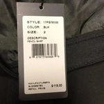 Adrianna Papell NWT!  Black Pencil Skirt, Size 2 Photo 2