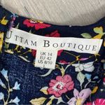 ASOS Uttam Boutique Floral Jumpsuit Blue Multi Large Photo 10