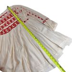 Free People  Need Me Embroidered Mini Dress in Ivory Comb Photo 11