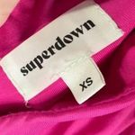 superdown Mallory Hot Pink High Neck Dress Size XS Photo 7