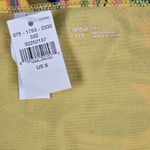 Aerie  Bikini Bottoms Tropical Floral Print Yellow Green Pink Blue Size S Photo 4