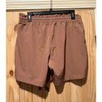 Mondetta  Shorts Womens Size Medium Mauve Brown Performance Luxury Drawstring Photo 1