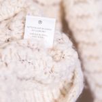 Ulla Johnson Women's Alpaca Wool Blend Knit Crew Neck Pullover Sweater Ivory L Photo 2