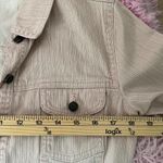 SO  Jacket Womens Western Pink Cotton Button Up Long Sleeve‎ Casual Coat Photo 3