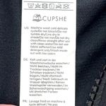 Cupshe One Piece Short Sleeve Swimsuit Zipper Detail Black Size Medium Photo 5