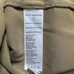 Good American Good‎ American Olive Green Long Sleeve Button Down Shirt Size 1 Photo 3